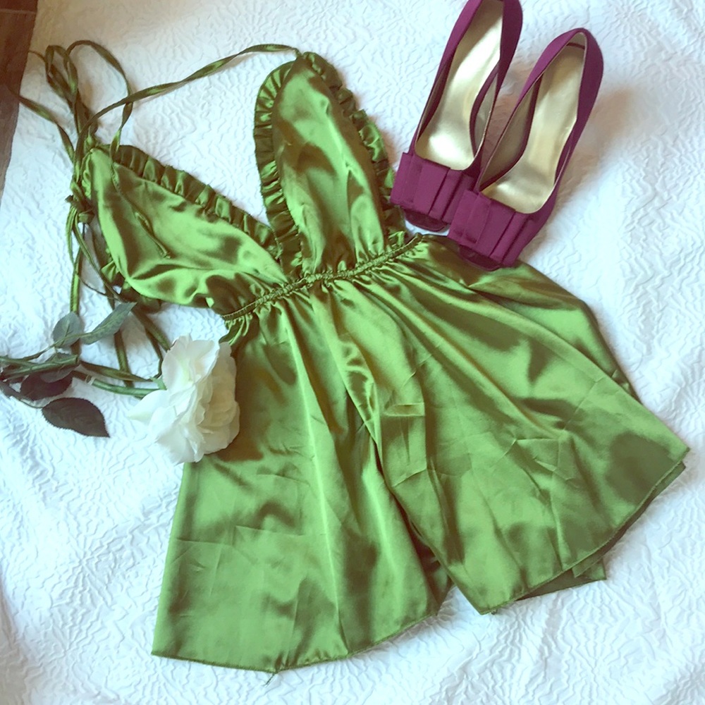 Sexy Green Romper 💐